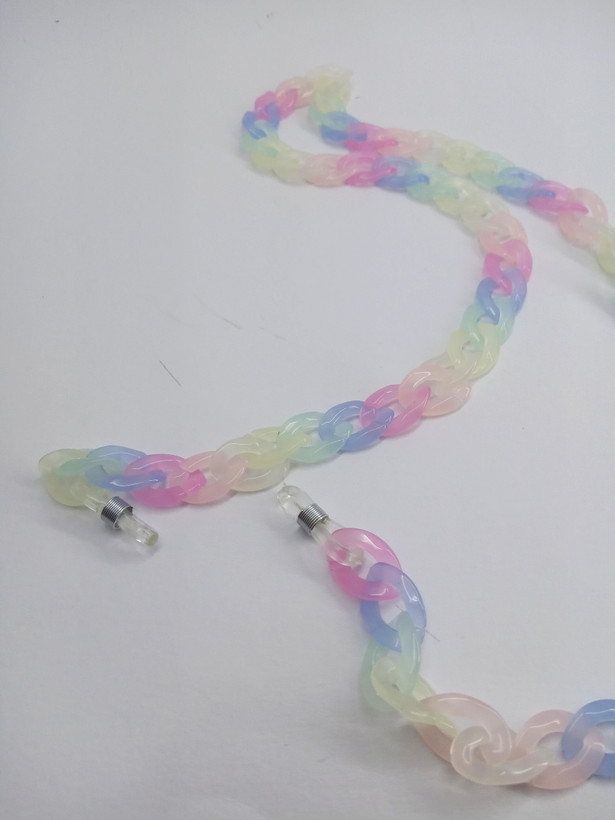 بند عینک زنجیری پاستیلی