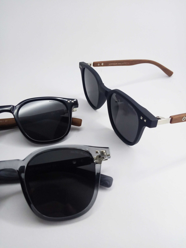 خرید عینک آفتابی دسته چوبی